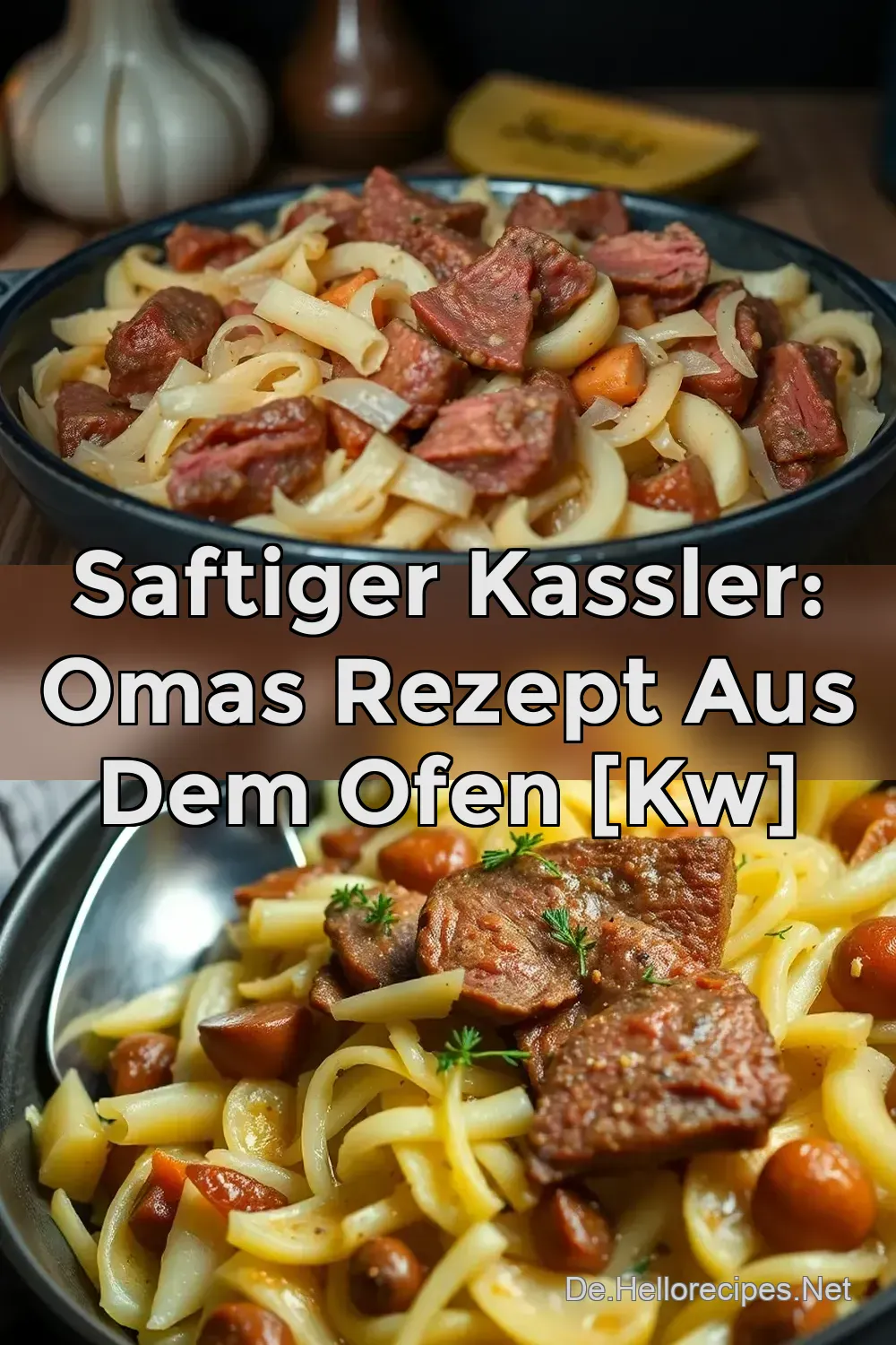 Kassler mit Sauerkraut aus dem Ofen: So einfach, dass…