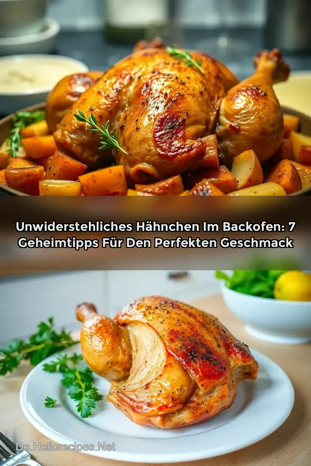 Knuspriges Hähnchen im Backofen: Ein Familienliebling mit… Knuspriges Hähnchen im Backofen: Ein Familienliebling mit…