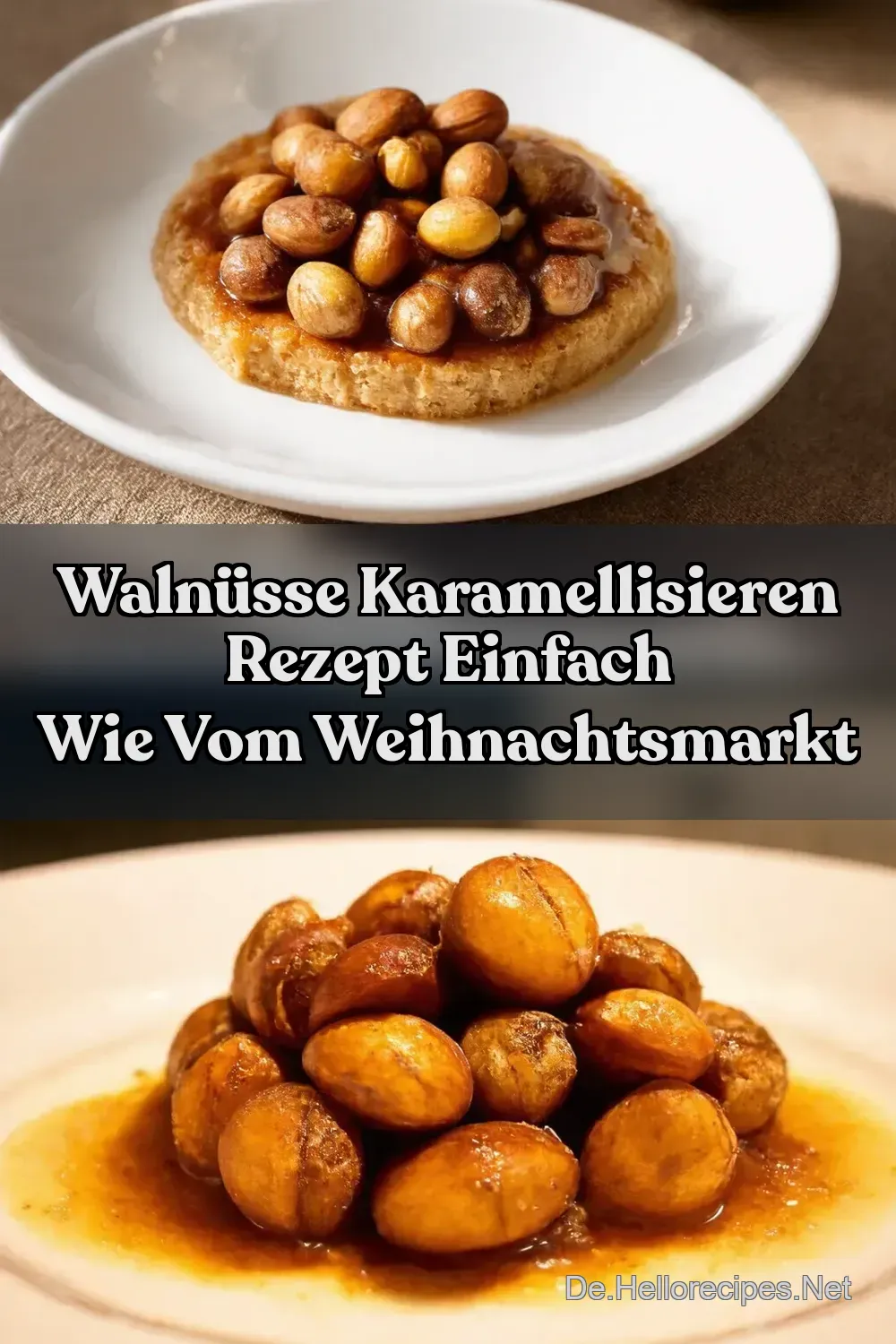 Karamellisierte Walnüsse selber machen Mein KnusperGeheimnis