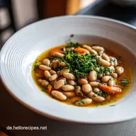 Albanische Wei&szlig;e Bohnensuppe: Cremig in 25 Minuten