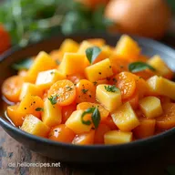 Einfacher Ananas Karotten Saft f&uuml;r einen Glow Mein bester KurkumaKick