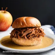 ApfelCider Pulled Pork aus dem Crockpot So saftig