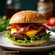 Bacon Cheeseburger Hackbraten Rezept So lieben es die Amis