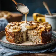 Bananenbrot Baked Oats Das cremige gesunde Fr&uuml;hst&uuml;ck