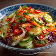 Asiatischer Gurkensalat Rezept Knackig Schnell f&uuml;r Grillpartys