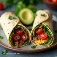 Veggie Hummus Wraps 10 Min Blitzrezept f&uuml;r Faule K&ouml;che