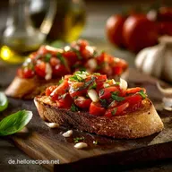 Bruschetta mit Tomaten und Knoblauch: Das knusprige Originalrezept