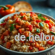 Bunte gef&uuml;llte Paprika vegetarisch: Ein einfaches Rezept mit Quinoa und Gem&uuml;se