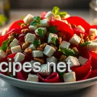 Bunter Rote Bete Salat mit Feta und Waln&uuml;ssen &ndash; Einfach und Lecker!