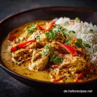 Butterzartes H&uuml;hnchenCurry: Cremiges Curry in 40 Minuten zubereiten