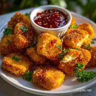 Chili-Cheese-Nuggets Air Fryer: Crispy Baked