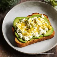 Cottage Cheese Avocado Toast Mein schnelles gesundes Fr&uuml;hst&uuml;ck