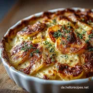 M&ouml;hrenKohlrabi Gratin Der cremige Klassiker f&uuml;r Deutsche Hausmannskost