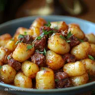 Deftige KartoffelHackfleischPfanne Mein Familienrezept
