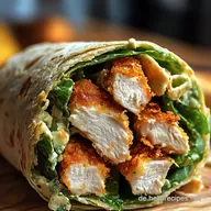 Easy Chicken Caesar Wrap Blitzrezept f&uuml;r Genie&szlig;er