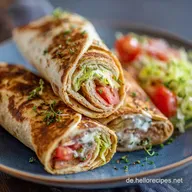30Minuten Leinsamen Wrap Blitzschnelles glutenfreies Low Carb Rezept