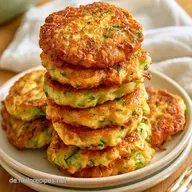 Knusprige Einfache AirfryerZucchinipuffer