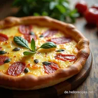 Der ultimative Els&auml;sser Flammkuchen Tarte Flambee Original Rezept