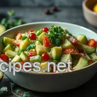 Erfrischender Avocado Gurkensalat: Mein einfaches Rezept f&uuml;r warme Tage