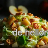 Erfrischender Spitzkohlsalat mit Apfel und N&uuml;ssen: Einfach und Lecker