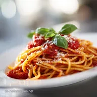 Euro Rezept mit Nudeln und Tomatensauce f&uuml;r 4 Portionen
