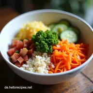 Garnelen Poke Bowl Deluxe Aloha f&uuml;r Zuhause