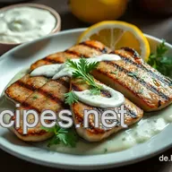 Gegrillter Wildlachs mit Zitronen-Dill-Sauce &ndash; Einfach und Lecker!