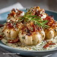 Ger&ouml;steter Knoblauch LowCarb S&uuml;&szlig; buttrig perfekt als Keto Beilage