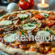 Saftige Low-Carb-Alternative mit Hackfleischboden &ndash; Die beste Blechpizza f&uuml;r die Familie