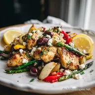 H&auml;hnchen-Gem&uuml;se mit Feta in 20 Minuten