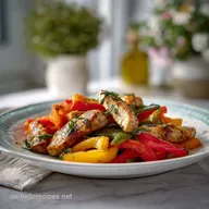 Schnelles Gericht mit H&auml;hnchenbrust und Paprika in 20 Minuten