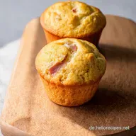 Herzhafte Muffins K&auml;seSpeck Gl&uuml;ck f&uuml;r jeden Tag