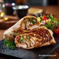 Fitte FeierabendRolle High Protein D&ouml;ner Wrap Schnell TurboLecker
