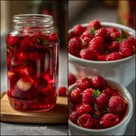 Himbeerlikr Selber Machen Fruchtig Aromatisch Blitzschnell: Fertig in 20 Min.