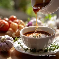 J&auml;gersauce Rezept: Hausgemachte J&auml;gersauce mit Champignons