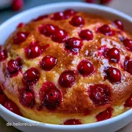 Johannisbeerkuchen mit Dinkelmehl