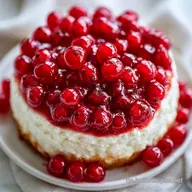 Johannisbeerkuchen mit Quark: Cremig