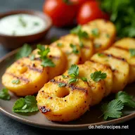 Ananas Kokos&ouml;l Mein ProfiTipp f&uuml;r gegrillte Spie&szlig;e mit KaramellKruste