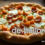 Leckere Pizzabr&ouml;tchen gef&uuml;llt mit K&auml;se und Schinken: Einfache Rezeptidee