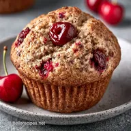 Kirsch Bananen Muffins in 35 Minuten