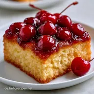 Kirschen Blechkuchen Rezept mit Streusel