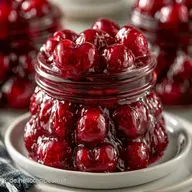 Kirschen Im Glas Mit Rohrohrzucker