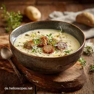 Klassische Kartoffelsuppe mit W&uuml;rstchen: Omas cremiges Rezept f&uuml;r kalte Tage