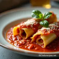 Klassische RindfleischCannelloni Mein Geheimnis f&uuml;r cremige B&eacute;chamel das beste Rag&ugrave;