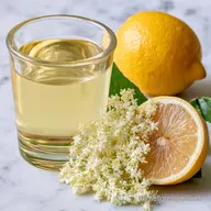 Holundersirup mit Kilo Zucker
