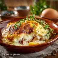 Klassischer KartoffelKasselerAuflauf Herzhaft, cremig und wie bei Oma