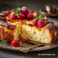 K&auml;sekuchen Rezept: Der klassische, rissfreie Quark-Kuchen