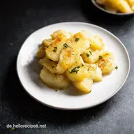 KnoblauchParmesan H&auml;hnchen mit Kartoffeln Feierabend Rezept