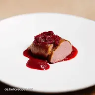 Entenbrust Sauce Knusprige Ente mit KirschPortweinSo&szlig;e