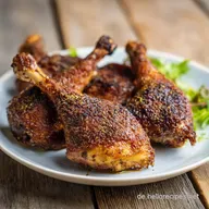Knusprige G&auml;nsekeulen Rezept Einfach f&uuml;r 4 Portionen